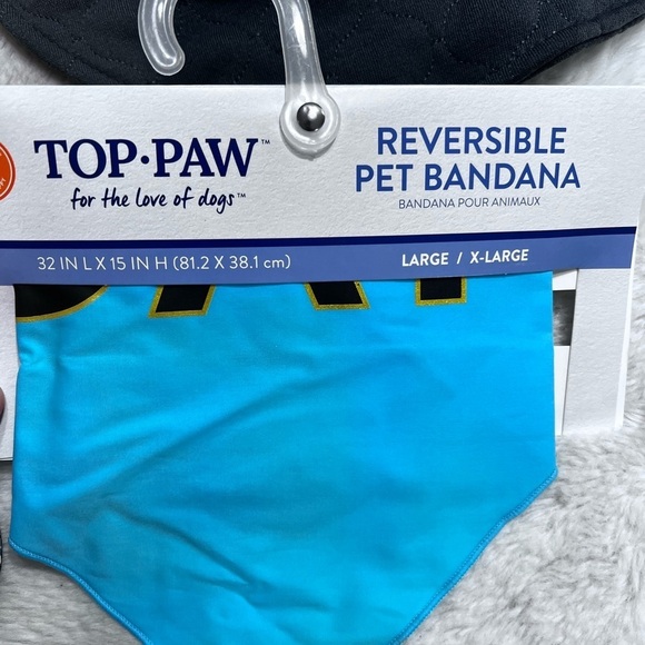 Mutt Nation collar size large/ Top paw dog hat size lg/XL and pet bandana lot - Picture 4 of 9